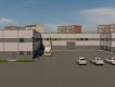 3D визуализация Производственное здание с АБК
