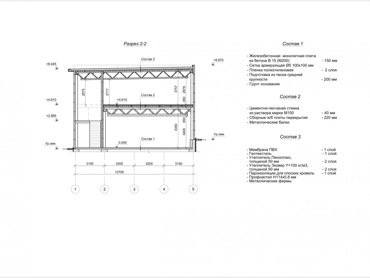 Планировка Магазины, ТЦ из сэндвич-панелей, павильоны из сэндвич панелей -  фото 4